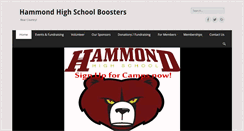 Desktop Screenshot of hammondboosters.org